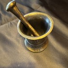 Coricidin Cast Metal Rx Pharmacy Apothecary Mortar   Pestle Louis D  Durand