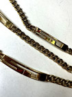 Vintage Belt St  John Chain Waist Goldtone Sj Logo Up To 38 In