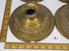 Antique Vintage Flush Ceiling Light Base Canopy Solid Brass Electric