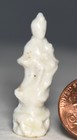 Vintage Dollhouse Miniature Chinese Blanc De Chine Porcelain Guanyin Figurine