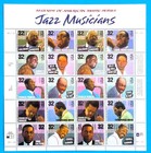 Us Postage Stamps Face Value  45  Unused Lot  116 Sheets Blocks Jazz Blues Music