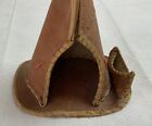 Vintage Souvenir Decor  Trading Post  Birch Bark Canoe With Teepee  Canada