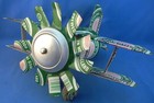Vintage 1988 Handmade Heineken Dang Beer Can Folk Art Bi-plane Airplane