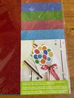 Cricut Glitter Card Stock - Bright Sampler   10 12 x12  Sheets   New