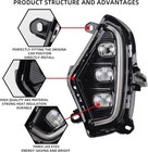 Pair Led Front Fog Lights Daytime Running Lamps For Toyota Rav4 Turn Signal