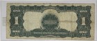 1899 Us  1 One Dollar Black Eagle Silver Certificate Vg 