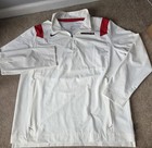 Nike Georgia Bulldogs 2021 Team Coach Quarter-zip Jacket White Men s Size L Uga