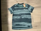 Nike Court Advantage Men s Tennis Top Shirt Size L Denim Turquoise Fq2088-464
