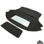 Heated Glass Window Convertible Soft Top For Toyota Mr2 Spyder 2000-2007 Black