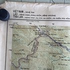 P   c Xan Ne-48-6 Vietnam Military Pavn Classified 1987 Paper Map Sec