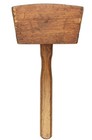 Antique Stanley No  9 Hickory Square Head Mallet  Circa 1908-1929