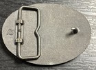 United States Postal Service Brass Belt Buckle Safe Driver Us Mail Vintage Usps