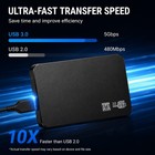 Portable 2 5in 4tb Hdd External Hard Drive Enclosure Usb 3 0 Sata Disk