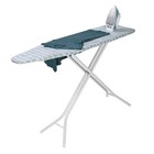 Ironing Board W  Sturdy Metal Frame Adjustable Height Easy Storage 9 15 Lbs New