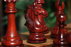 The Cremona Luxury Chess Set - Pieces Only - 4 4  King - Blood Rosewood