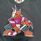 Vintage Phoenix Coyotes Starter Nhl Kachina Hockey Jersey Mens Large Black L xl