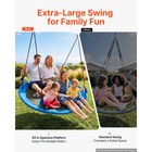 Uimoso Tree Swing Saucer 60  700 Lbs 360   Rotation For Kids   Adults Blue