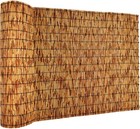 Reed Fencing Rolls bamboo Screens Outdoor For Patio 6 Feet 6  16ft Brown