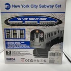 New York Mta Motorized Subway Train Set With Track Lights And Sounds