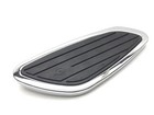 Cobra Chromed Steel Swept Front Driver Floorboard 06-4160