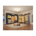 Vipek V5c Heavy Duty Covered Clothes Rack Portable Closet Rack  Black Metal C   