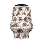 Highland Cow Baby Car Seat Cover Canopy Infant Newborn Multi-use  72 Chars 