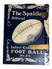 Vintage 1908 Spalding Football Guide Catalog Early Old Antique Athletic Library