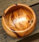 Figured Pacific Yew Bowl  Incredible Burl    dovecote Woodworking   809  