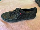 Ugg Black Mini Sequin Tennis Shoe Seven S n Women s