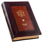 Kjv Study Bible Large Print Thumb Indexed 2 Ribbons Brand New In Shrink Wrap   