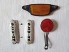 Vtg Schwinn Head Badges reflectors - Used decent