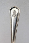 Souvenir Stevens Hotel Chicago Silver Plate Demitasse Coffee   Tea  Spoon
