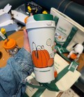 Limited Edition Starbucks X Peanuts Snoopy White Pumpkin Travel Mug 16oz 2026