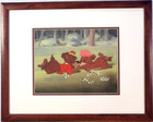     Disney Bongo Lulubelle 1947 Courvoisier Original Production Cel Hand Painted
