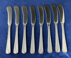 Candlelight By Towle Sterling Silver  Butter Spreaders Set Of 8 No Mono 5-7 8 In