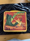 Aladdin Industries Dragon s Lair Collectible Yellow Metal Lunchbox No Thermos