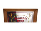 Vintage Bramble Bush Wild Tarts Framed Advertising Mirror Wood Sign