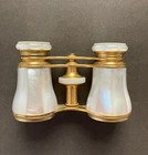 Vintage 1900s Lemaire Paris  Mother Of Pearl Opera Glasses   Original Case