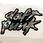 Daft Punk Holographic Vinyl Decal     Premium Adhesive For Cars  Laptops   More
