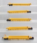 Walthers 910-55636 Ho Sflc Thrall Rebuilt 40  Well Car  1010 A-ex  set Of 5 