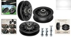 Husqvarna Idler Pulley Kit  2 V-groove   1 Flat Pulley Replacement