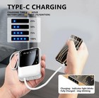 Usb Electric Lighter Dual Arc Cigarette Plasma Rechargeable Windproof Flameless