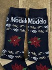 Modelo Beer Pair Of Socks Brand New
