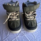 Carters Toddler Boys Black Ankle Boots Kelso  Size 5 Green And Beige