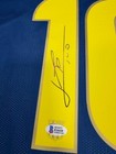 Autographed  10 Lionel Messi Barcelona Jersey Final Roma 2009 Hand Signed Bas Co