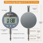 Neoteck Dial Bore Gauge 2-6  0 0005  Deep Engine Internal Cylinder Measure Tool