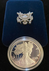 2003-w  1 Oz Proof Silver American Eagle Coin With Ogp   Coa  747 831 Minted 