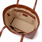 Handmade Vintage Brown Leather Tote Bag - Stylish Shoulder Bag For Women