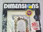 Dimensions Cross Stitch Kit 3717  In The Beginning Genesis Story Sealed 1992 Nos
