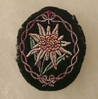 Original Ww2 German Army Mountain Troops Gebirgsjager Sleeve Edelweiss